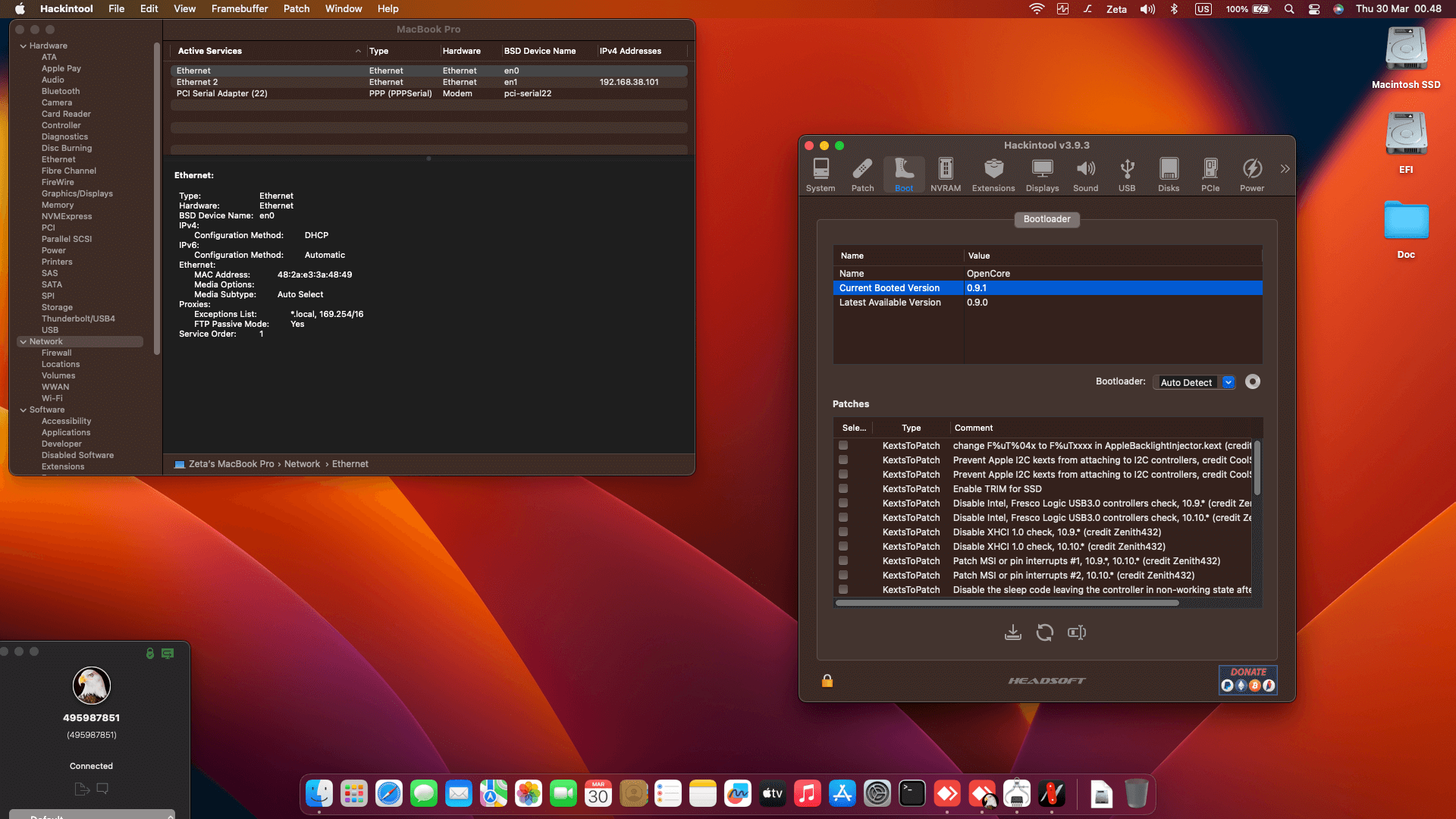 Lenovo Thinkpad X1 Yoga 3rd Gen [KabyLake R   Intel UHD 620 + PS2 SMBUS]   OpenCore 8